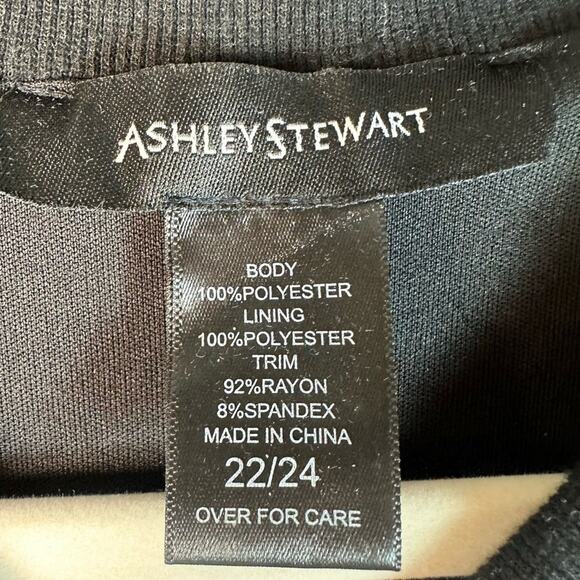 Ashley Stewart sequin bomber jacket, colorful fun evening party plus size - Picture 4 of 8
